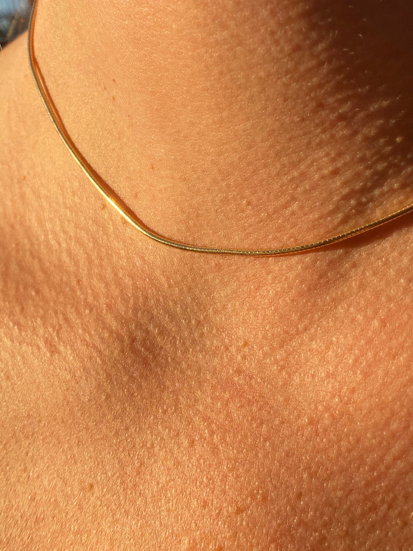 14kt 16" vintage omega