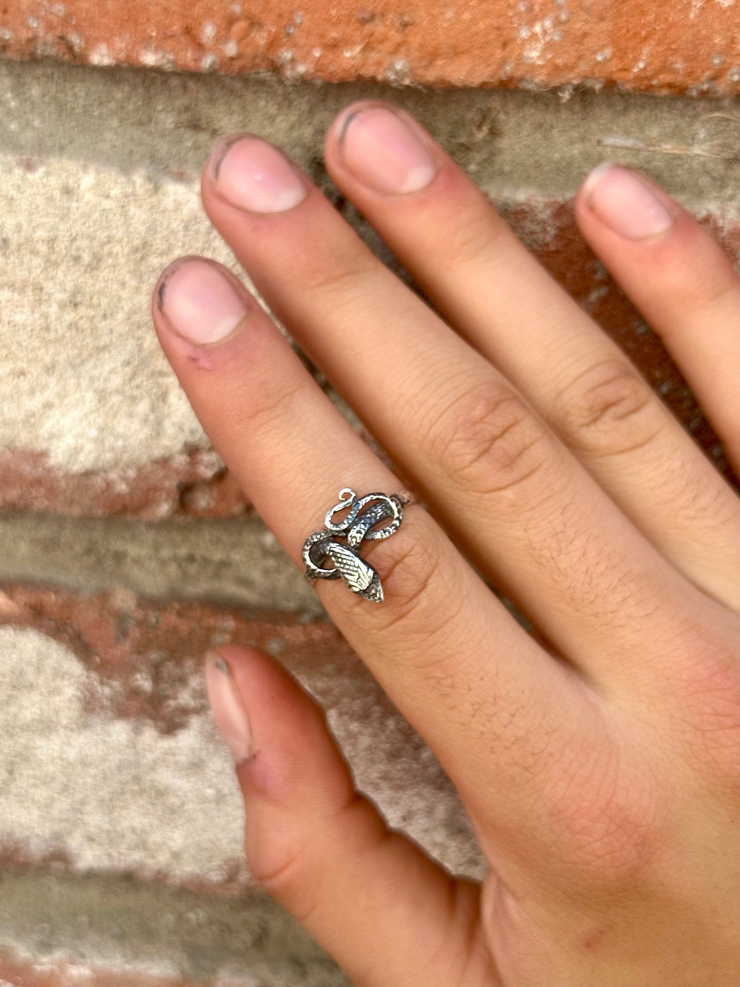 Vintage snake ring
