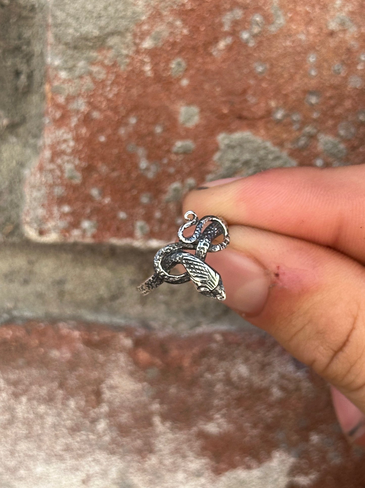 Vintage snake ring