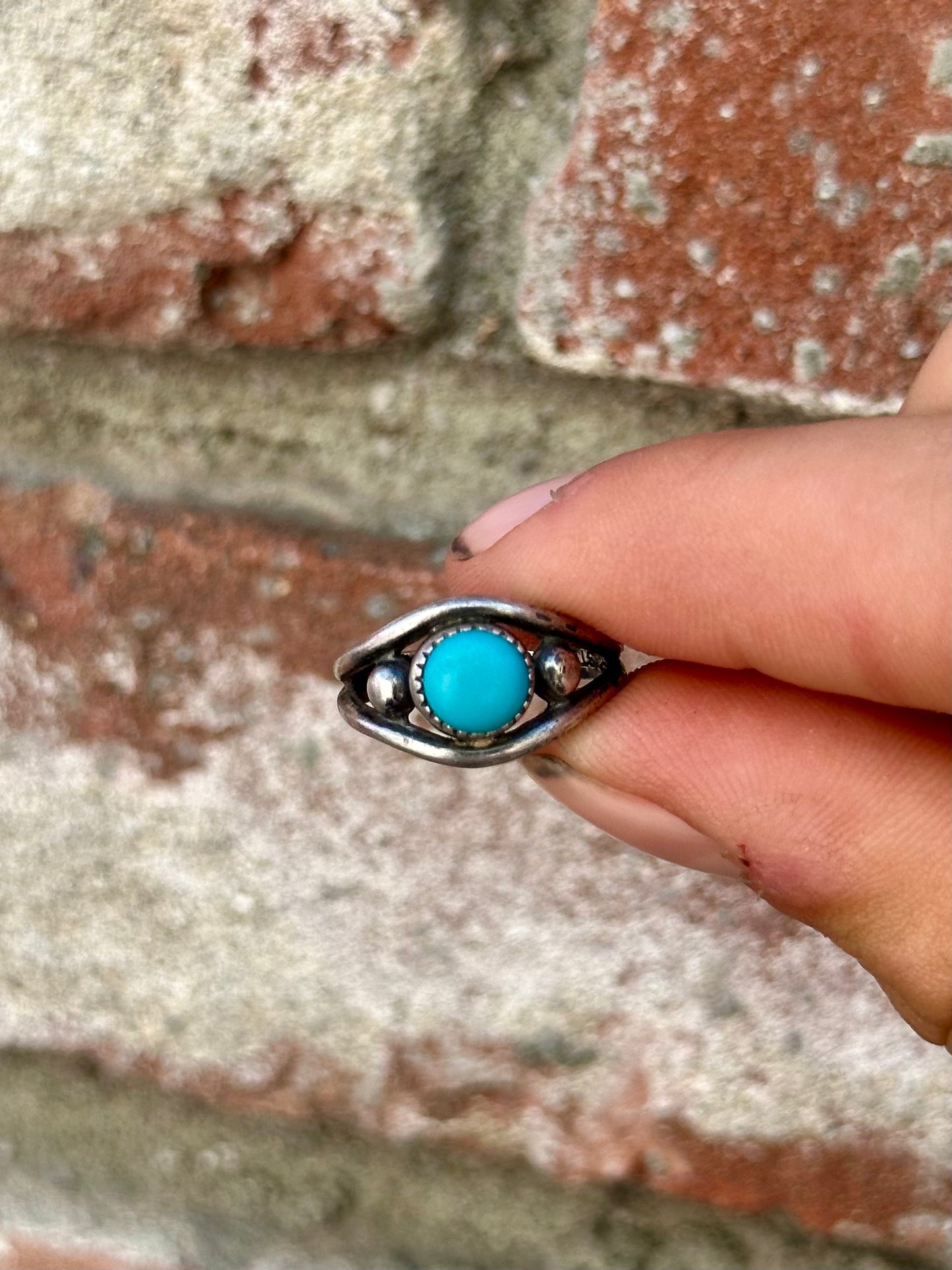 vintage Native American turquoise ring