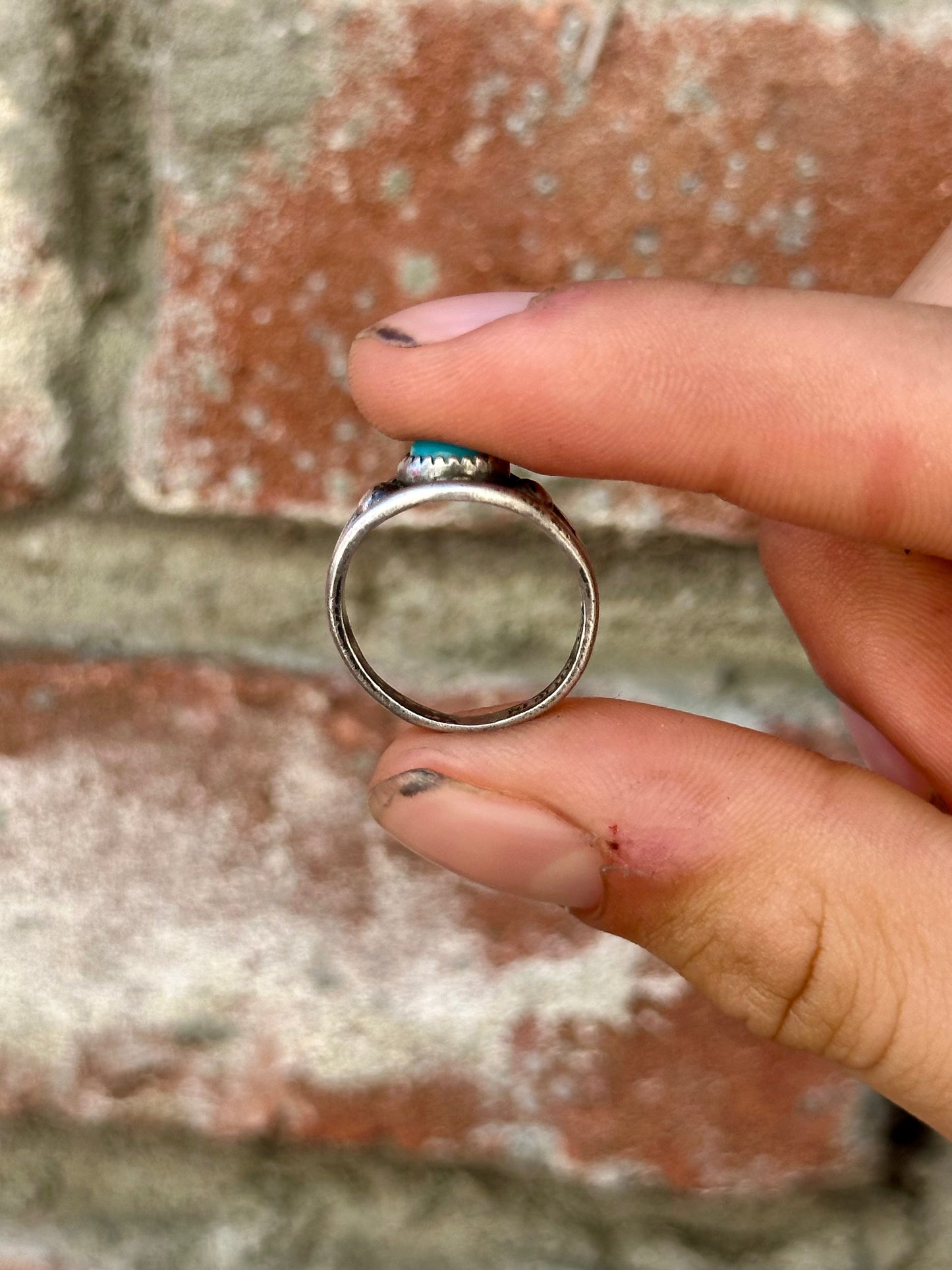 vintage Native American turquoise ring