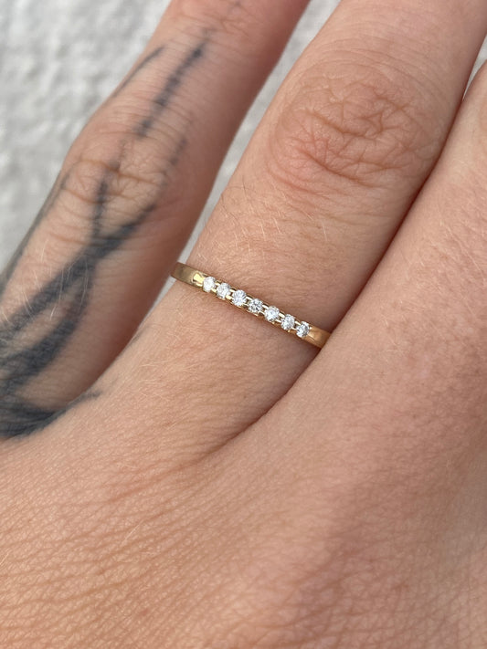 14kt diamond ring