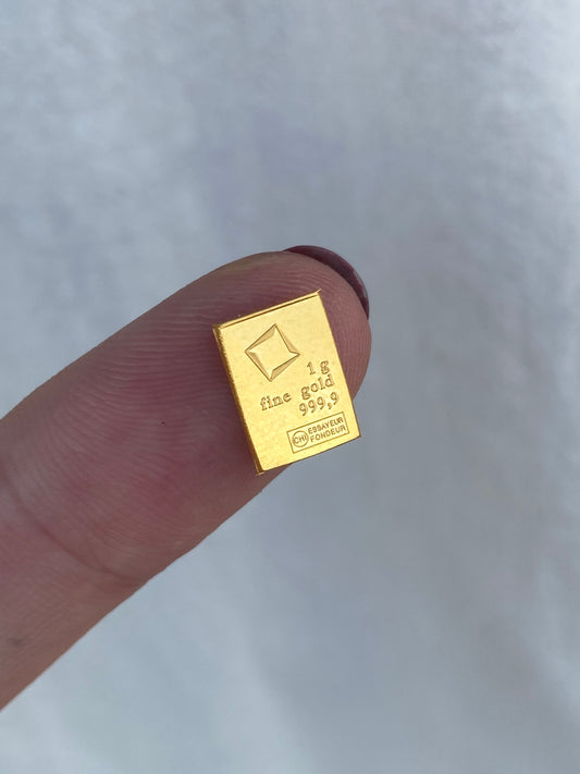 14kt 1g igot bar