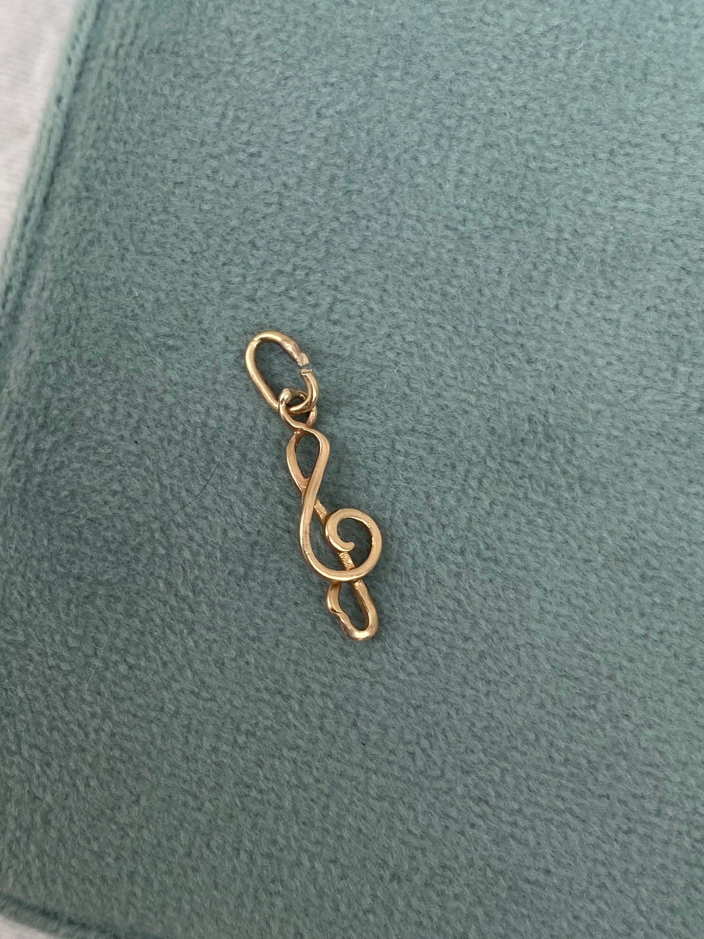 14kt music note