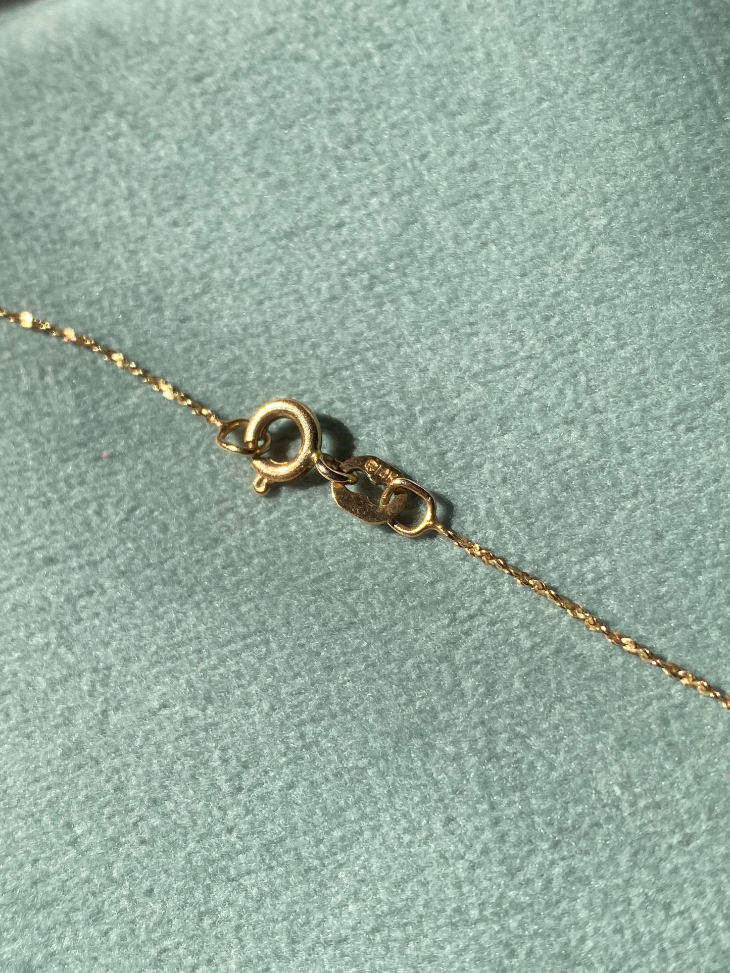 14kt 18" vintage chain