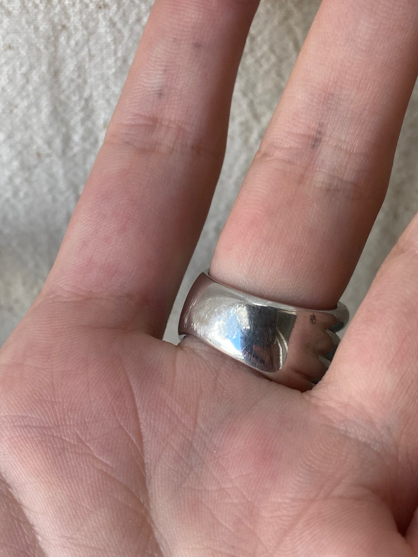925 quad tapered band