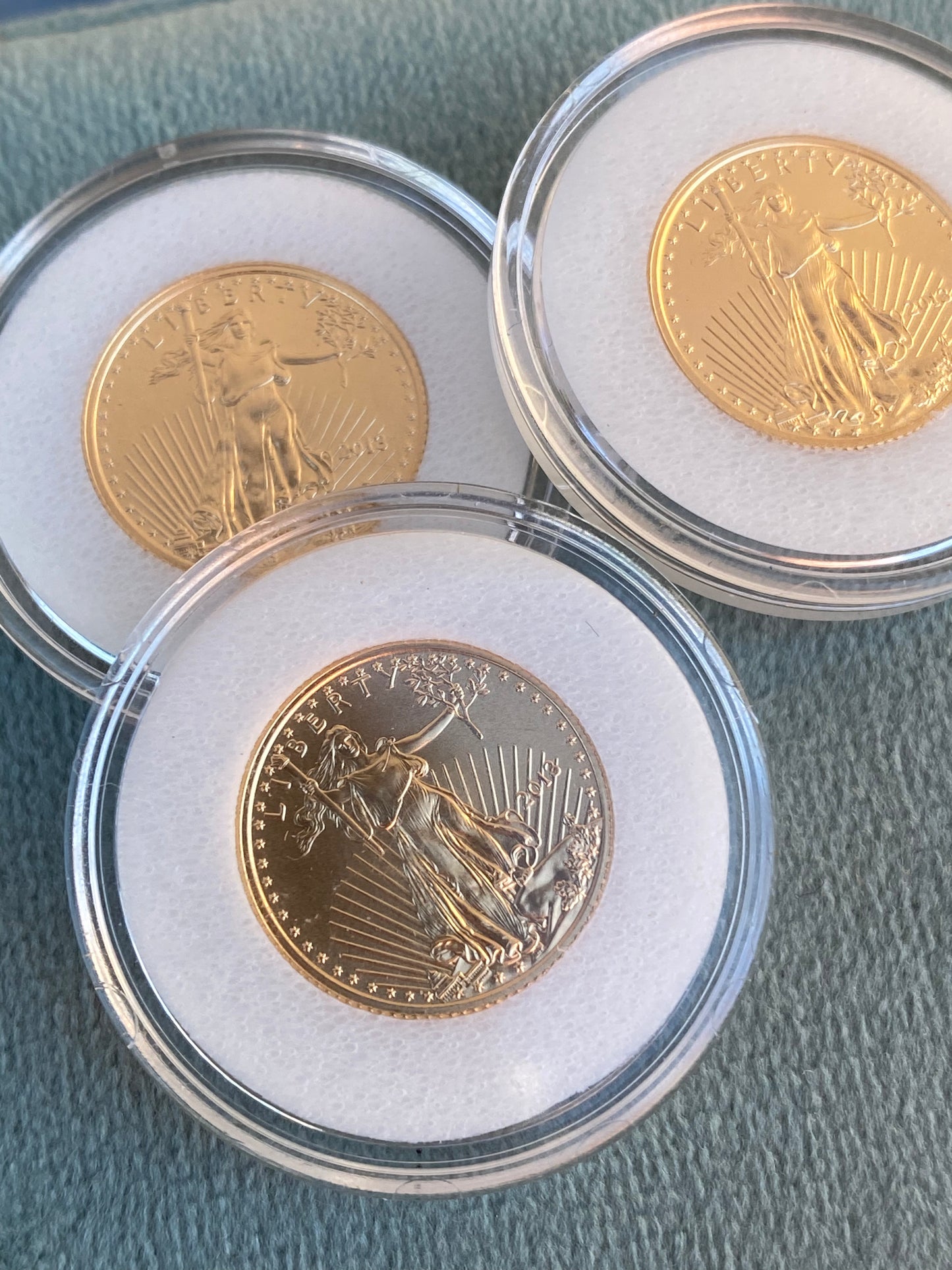1/10oz $5 libery coin, 2013