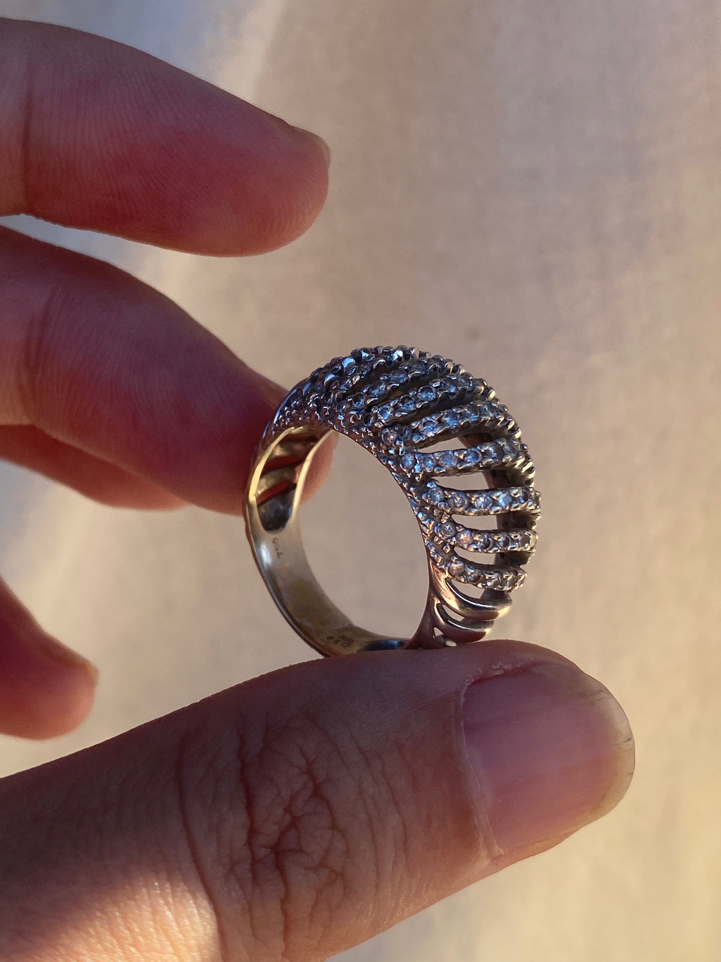14kt diamond vintage ring